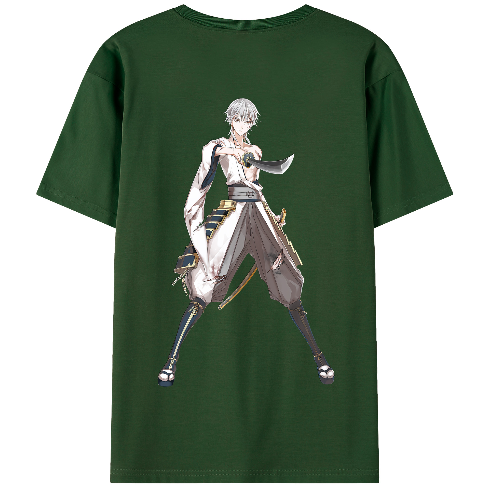 （画像用） 刀剣乱舞 Touken Ranbu 綿100％半袖Tシャツ（背面プリント）